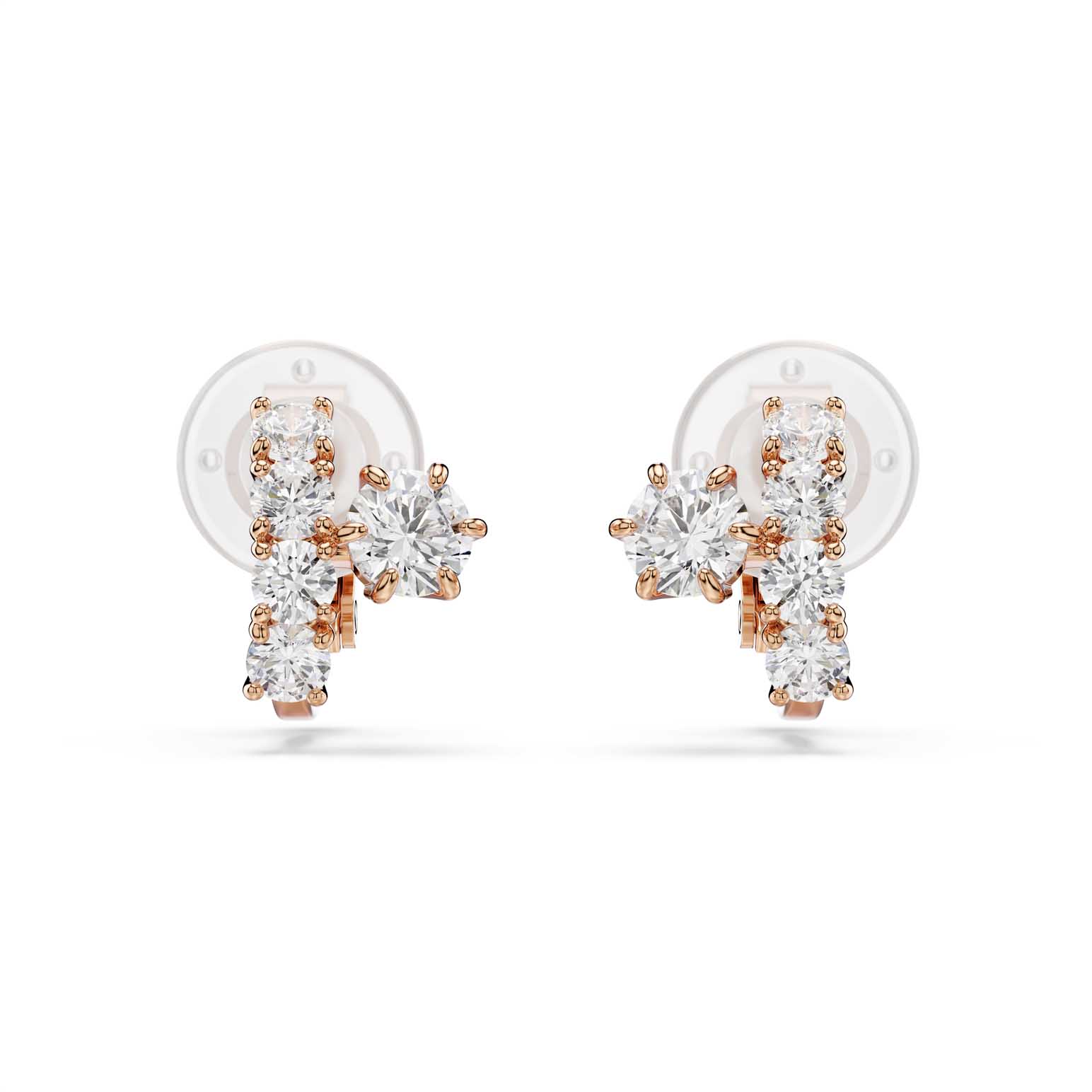 Swarovski Matrix Clip Earrings